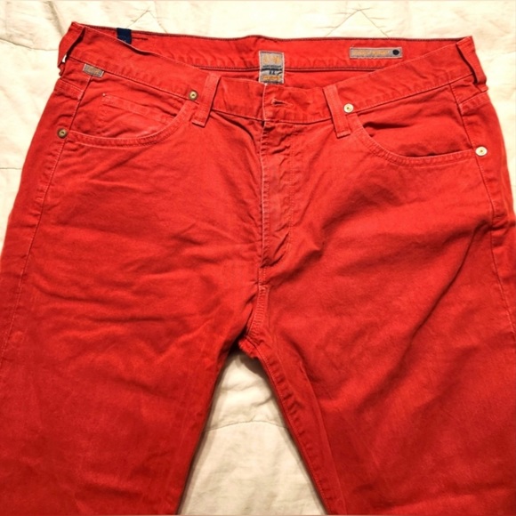 Citizens of Humanity RED "Sid" Jeans (Size 36. Inseam:30”) Great condition. - Picture 6 of 6